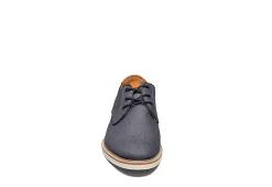 Florsheim Mens Highland Canvas Oxford - Navy -Chic Shoe Shop US 01 502208 02