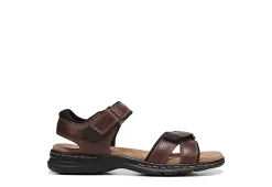 Dr. Scholl's Mens Gus Outdoor Sandal - Brown -Chic Shoe Shop US 01 502237 01