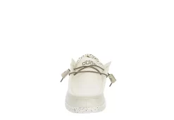 Heydude Mens Wally Slip On Sneaker - Ivory -Chic Shoe Shop US 01 502292 02