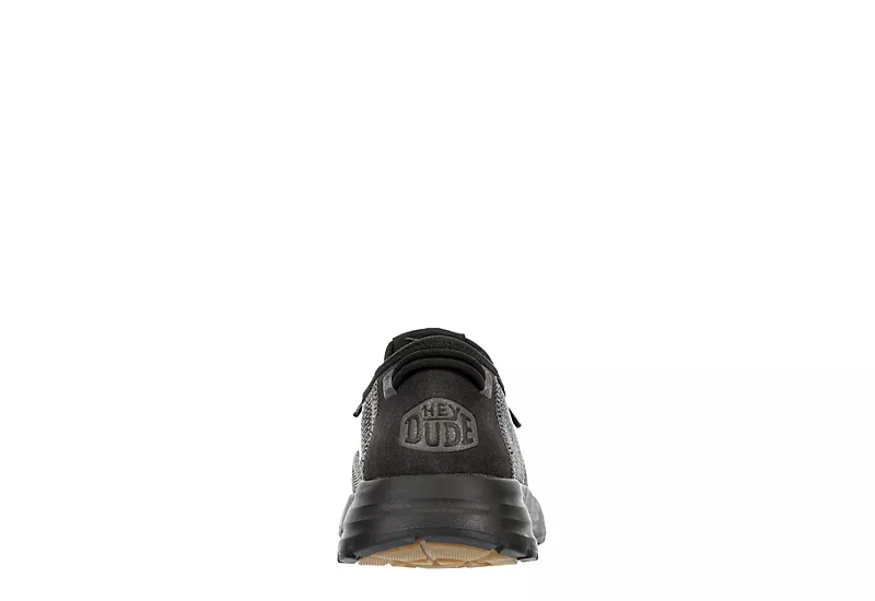 Heydude Mens Sirocco Slip On Sneaker - Black 7 Heydude Mens Sirocco Slip On Sneaker - Black - Image 5