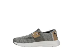 Heydude Mens Sirocco Slip On Sneaker - Grey -Chic Shoe Shop US 01 502322 03