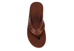 Restoration Mens Delmare Flip Flop Sandal - Brown -Chic Shoe Shop US 01 502362 05