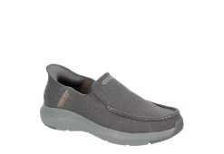 Skechers Mens Slip-ins Parson Slip On Sneaker - Grey