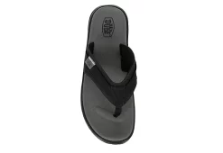 Heydude Mens Sami Flip Flop Sandal - Black -Chic Shoe Shop US 01 502405 05