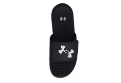 Under Armour Mens Ignite Pro Slide Sandal - Black 12 Under Armour Mens Ignite Pro Slide Sandal - Black -Chic Shoe Shop US 01 502427 03
