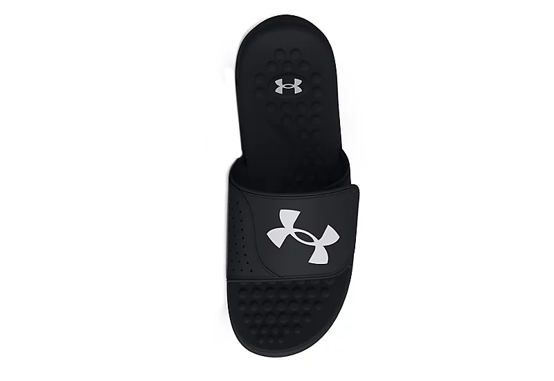Under Armour Mens Ignite Pro Slide Sandal - Black 6 Under Armour Mens Ignite Pro Slide Sandal - Black - Image 4