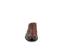 Vance Co Mens Bradley Cap Toe Oxford - Tan 11 Vance Co Mens Bradley Cap Toe Oxford - Tan -Chic Shoe Shop US 01 502472 02