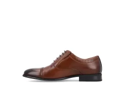 Vance Co Mens Bradley Cap Toe Oxford - Tan 12 Vance Co Mens Bradley Cap Toe Oxford - Tan -Chic Shoe Shop US 01 502472 03