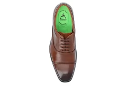 Vance Co Mens Bradley Cap Toe Oxford - Tan 14 Vance Co Mens Bradley Cap Toe Oxford - Tan -Chic Shoe Shop US 01 502472 05