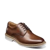Florsheim Mens Norwalk Plain Toe Oxford - Cognac -Chic Shoe Shop US 01 502665 00