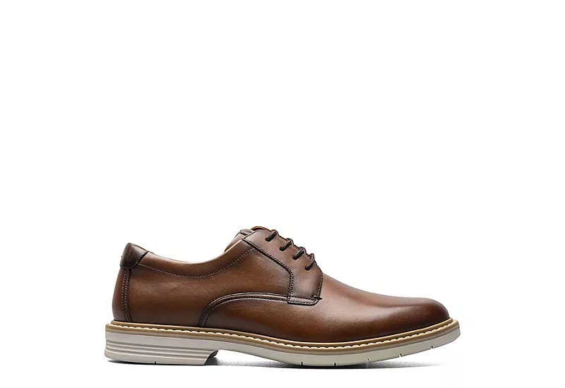 Florsheim Mens Norwalk Plain Toe Oxford - Cognac 4 Florsheim Mens Norwalk Plain Toe Oxford - Cognac - Image 2