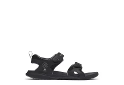 Columbia Mens Ankle Strap Outdoor Sandal - Black -Chic Shoe Shop US 01 502669 01