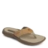 Sperry Mens Outer Banks Flip Flop Sandal - Tan -Chic Shoe Shop US 01 502722 00