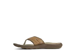 Sperry Mens Outer Banks Flip Flop Sandal - Tan -Chic Shoe Shop US 01 502722 02