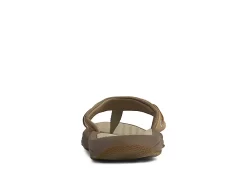 Sperry Mens Outer Banks Flip Flop Sandal - Tan -Chic Shoe Shop US 01 502722 03