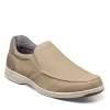 Florsheim Mens Lakeside Canvas Moc Toe Slip On Oxford - Sand 1 Florsheim Mens Lakeside Canvas Moc Toe Slip On Oxford - Sand -Chic Shoe Shop US 01 502786 00