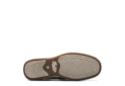 Florsheim Mens Lakeside Canvas Moc Toe Slip On Oxford - Sand -Chic Shoe Shop US 01 502786 06