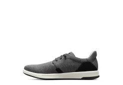 Florsheim Mens Crossover Canvas Plain Toe Slip On Sneaker - Black -Chic Shoe Shop US 01 502870 03