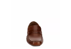 Franco Fortini Mens Daven Penny Loafer Oxford - Cognac -Chic Shoe Shop US 01 524048 02
