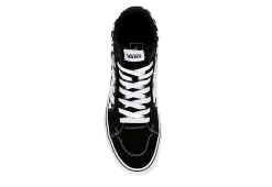 Vans Mens Filmore High Top Sneaker - Black -Chic Shoe Shop US 01 600635 05