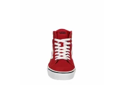 Vans Mens Filmore High Top Sneaker - Red -Chic Shoe Shop US 01 600672 02