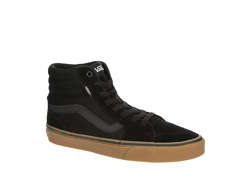 Vans Mens Filmore High Top Sneaker - Black 3 Vans Mens Filmore High Top Sneaker - Black