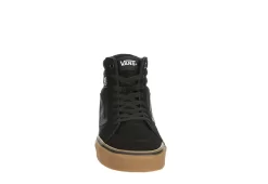 Vans Mens Filmore High Top Sneaker - Black 11 Vans Mens Filmore High Top Sneaker - Black -Chic Shoe Shop US 01 600725 02