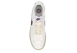 Nike Mens Court Vision Low Sneaker - Off White -Chic Shoe Shop US 01 601106 05