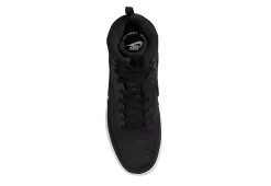 Nike Mens Court Vision Mid Winter Sneaker Boot - Black -Chic Shoe Shop US 01 601110 03