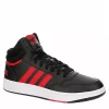 Adidas Mens Hoops 3.0 Mid Sneaker - Black -Chic Shoe Shop US 01 601163 00