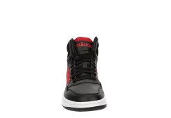 Adidas Mens Hoops 3.0 Mid Sneaker - Black -Chic Shoe Shop US 01 601163 02