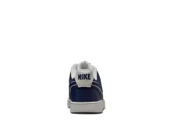 Nike Mens Court Vision Low Sneaker - Navy -Chic Shoe Shop US 01 601230 03