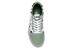 Vans Mens Ward Sneaker - Pale Green -Chic Shoe Shop US 01 601320 05