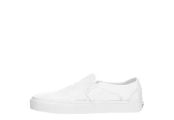 Vans Mens Asher Slip On Sneaker - White -Chic Shoe Shop US 01 630261 03