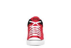 Converse Mens Chuck Taylor All Star High Street Sneaker - Red -Chic Shoe Shop US 01 631129 02