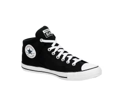 Converse Mens Chuck Taylor All Star High Street Sneaker - Black