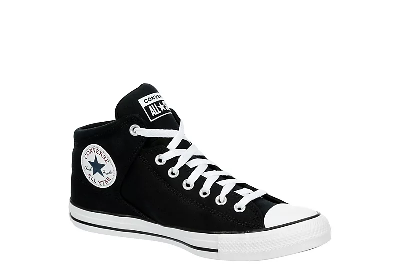 Converse Mens Chuck Taylor All Star High Street Sneaker - Black 3 Converse Mens Chuck Taylor All Star High Street Sneaker - Black