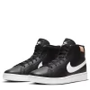 Nike Mens Court Royale 2 Mid Sneaker - Black -Chic Shoe Shop US 01 631166 00