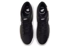 Nike Mens Court Royale 2 Mid Sneaker - Black -Chic Shoe Shop US 01 631166 04