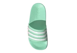 Adidas Girls Adilette Slide Sandal - Mint -Chic Shoe Shop US 01 702040 03