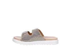 Sophie17 Girls Jifa Footbed Sandal - Rose Gold -Chic Shoe Shop US 01 702276 03