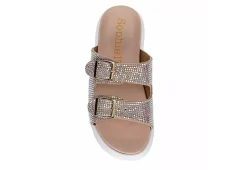 Sophie17 Girls Jifa Footbed Sandal - Rose Gold -Chic Shoe Shop US 01 702276 05