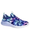 Skechers Girls Ultra Flex 2.0 Iris Color Slip On Sneaker - Navy -Chic Shoe Shop US 01 702362 00