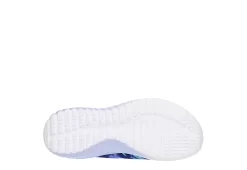 Skechers Girls Ultra Flex 2.0 Iris Color Slip On Sneaker - Navy -Chic Shoe Shop US 01 702362 06