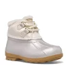 Sperry Girls Infant Port Alpine Rain Boot - White -Chic Shoe Shop US 01 702389 00