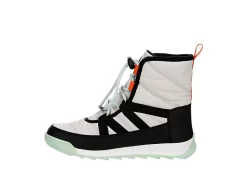 Sorel Girls Whitney Ii Short Lace Wp Snow Boot - Grey -Chic Shoe Shop US 01 702403 03