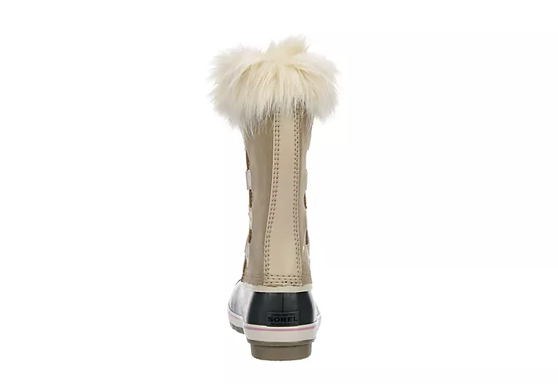 Sorel Girls Joan Of Arctic Wp Snow Boot - Tan 7 Sorel Girls Joan Of Arctic Wp Snow Boot - Tan - Image 5