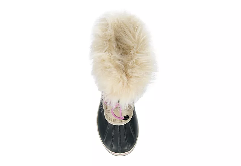 Sorel Girls Joan Of Arctic Wp Snow Boot - Tan 8 Sorel Girls Joan Of Arctic Wp Snow Boot - Tan - Image 6