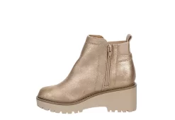 Dv By Dolce Vita Girls Fury Wedge Bootie - Rose Gold -Chic Shoe Shop US 01 702428 03