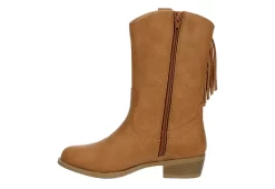 Dv By Dolce Vita Girls Lillyth Western Boot - Tan -Chic Shoe Shop US 01 702429 03